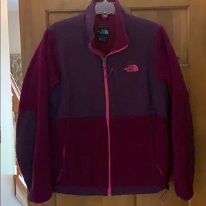 Purple North Face Denali Jacket